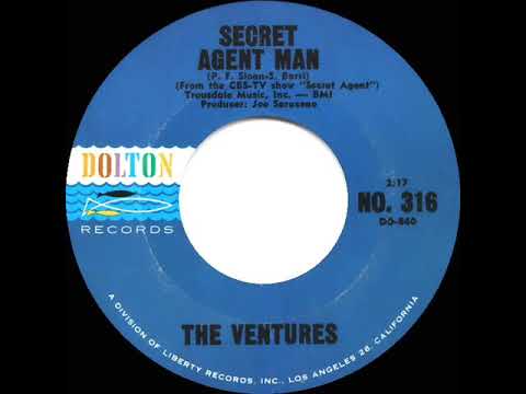 1966 Ventures - Secret Agent Man (mono 45)