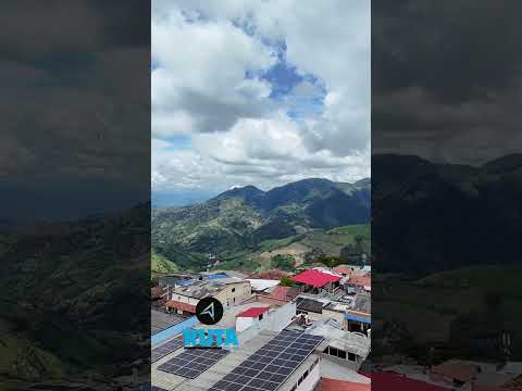 Entre las montañas encontramos este hermoso municipio de Santuario - Risaralda. #rutadeleje