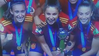 U-20 women fifa world cup final celebration