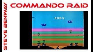 Commando Raid on Atari 2600. Gameplay & Commentary
