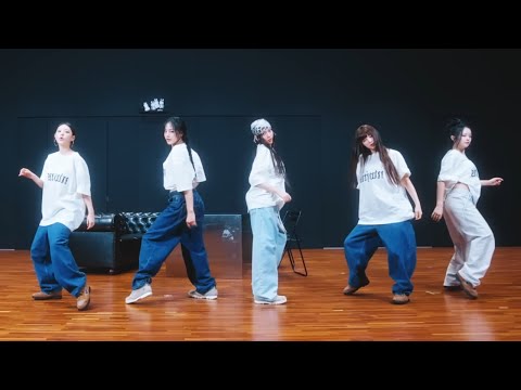 NewJeans - 'Right Now' Dance Practice Mirrored