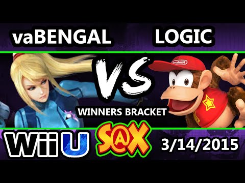 S@X Monthly - VABengal (ZSS) Vs. VGBC | Logic (Diddy Kong) SSB4  Bracket - Smash 4 - Smash Wii U