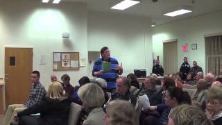 preview picture of video '2/25/14 Robert Westbrook comments at Sweden Town Board Mtg'