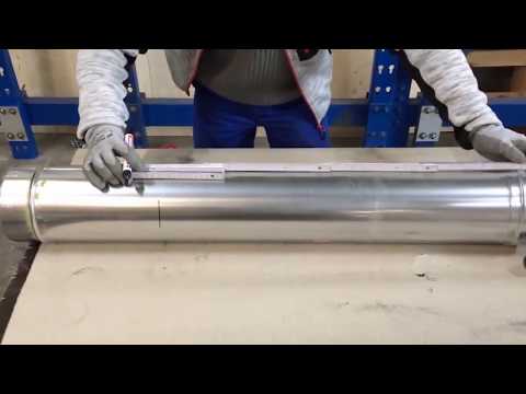 Kürzen Doppelwandige Edelstahlschornstein