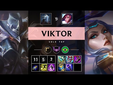 Viktor Top vs Fiora - BR Master Patch 25.16
