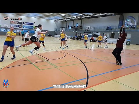 30:14 (15:7) SV GW Schwerin II vs. Schwaaner SV - 08.12.2019