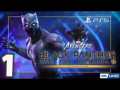 Marvel's Avengers Expansion: Black Panther - War for Wakanda Walkthrough Part 1 [PS5 4K 60FPS]