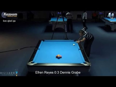 Efren REYES vs Dennis GRABE - [Last128] 2014 World 9-ball Championship