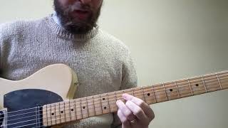 Video thumbnail for Am7 Chord Melody Lick - Dr Zane Banks by Zane Banks