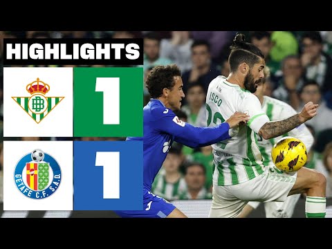 Videoresumen del Betis - Getafe