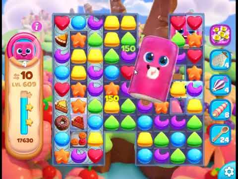 Cookie Jam Blast Level 609 - NO BOOSTERS 🍪 | SKILLGAMING ✔️