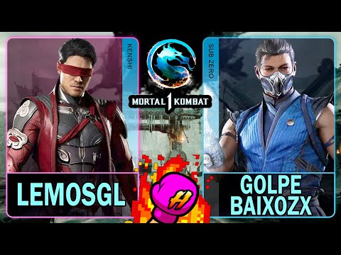 MK1 Lemosgl (KENSHI) VS Golpe BaixozX (SUB-ZERO)🥊Mortal Kombat 1🥊4K 60ᶠᵖˢ