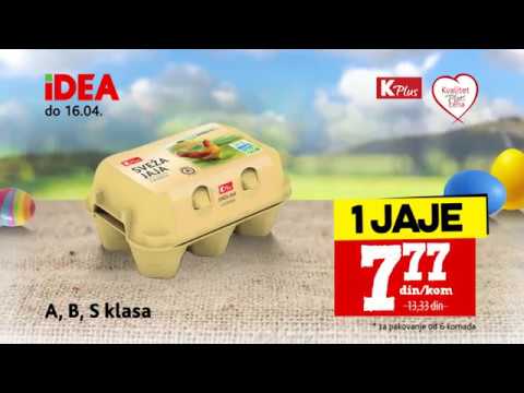 IDEA uskršnja akcija 12. - 16.04.2017.
