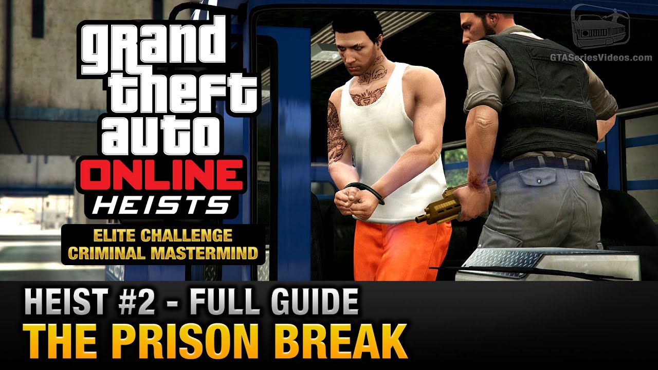 GTA Online The Prison Break – Elite Challenge & Criminal Mastermind