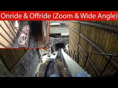 Phantasialand - RAIK (Family Boomerang) - Onride & Offride 2016 [POV / Multi-Angle / 60 fps]