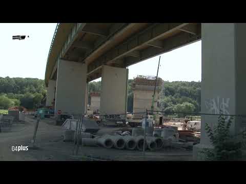 Kurz gemeldet: Brückenbau A14 bei Grimma schreitet voran