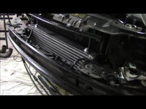 Saab 9-5 Front Mount Intercooler Install