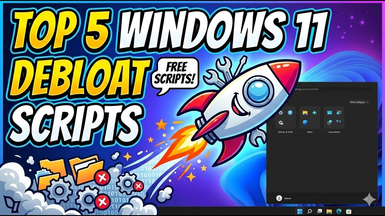 Top 5 Windows 11 Debloat Scripts