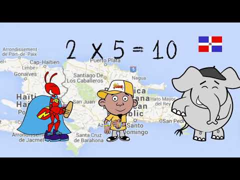 Tabla del 2 – El Mister – Las Tablas de Multiplicar– Música Infantil - Música Educativa