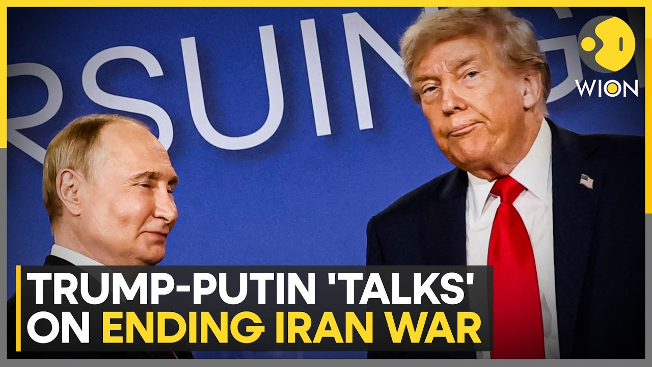 Iran War | Axios: Trump Turns Down Putin's Offer on Transferring Iran's Uranium to Russia |WION News