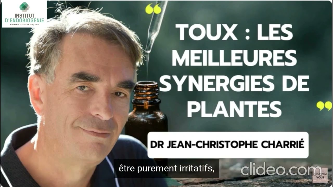 Les meilleures synergies de plantes en cas de TOUX ! avec le Dr Jean-Christophe Charrié