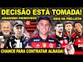 APPROVED FLAMENGO MAKES FIRST DECISION THIAGO ALMADA WANTS TO LEAVE ATLÉTICO 10 PLAYERS ON THE