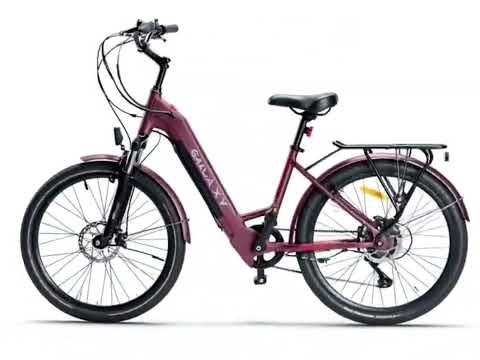 Električni bicikl galaxy Madrid 250W Bordo