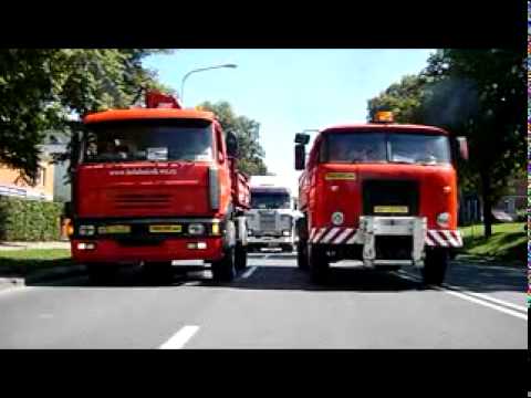 Truck sraz Zlín 2011 - Liazáci tůrují motory