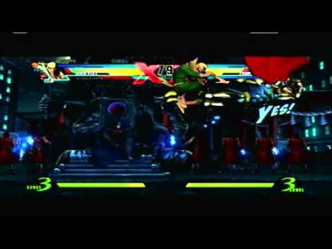Ultimate Marvel vs. Capcom 3 - Ryu / Iron Fist / Strider Hiryu Playthrough (Request)