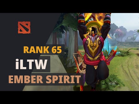 iLTW (Rank 65) plays Ember Spirit Dota 2 Full Game