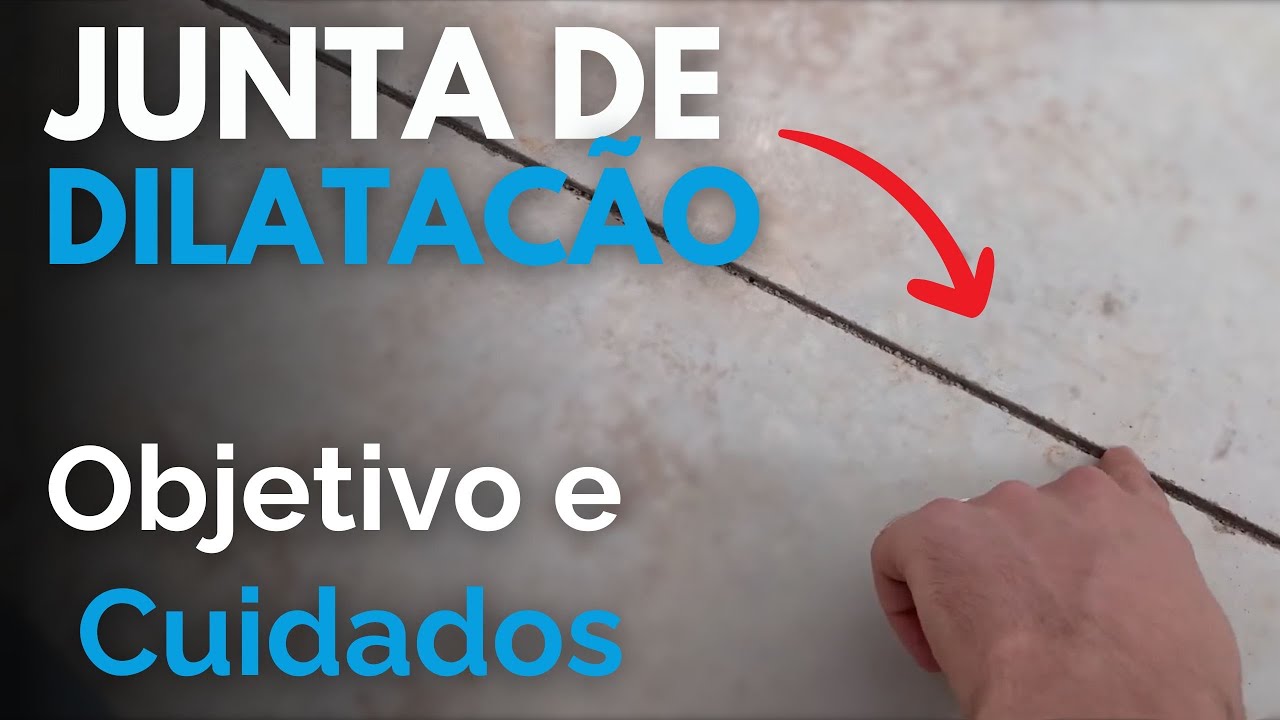 JUNTA DE DILATAÇãO CONCRETO - OBJETIVO E QUANDO UTILIZAR?