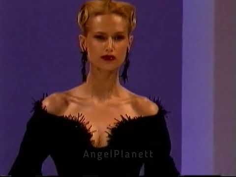 51. VERY RARE Thierry Mugler Couture Fall-Winter 1999/2000 (3) with Inga Savits