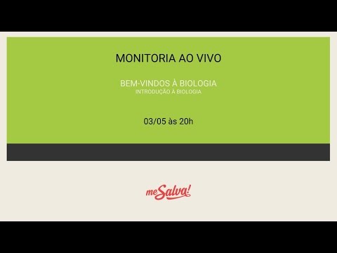 [GRATUITO] Monitoria ao vivo - Biologia para ENEM e Vestibulares