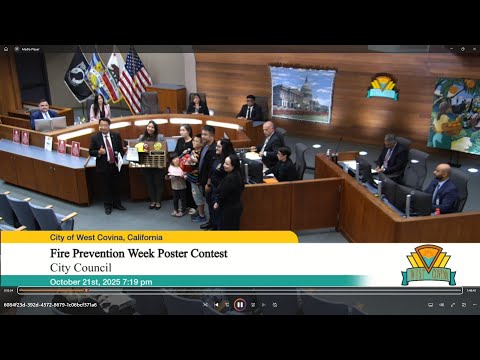 The City of West Covina - October 21, 2025 - City Council Meeting