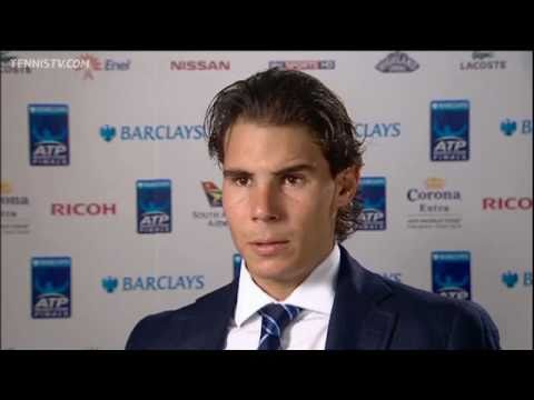 Nadal 2010 Barclays ATP World Tour Finals Preview Interview