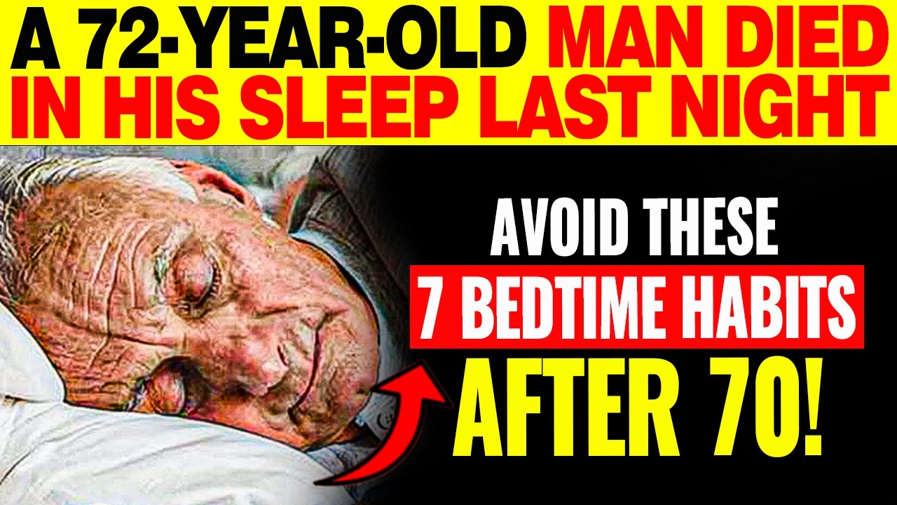☠FATAL! These 7 Common Sleeping Habits Have Already Killed Many Seniors This Yea | 298