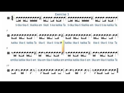 Intermediate Rhythm Exercise To Improve Your Sight Reading Skill #musiclessons