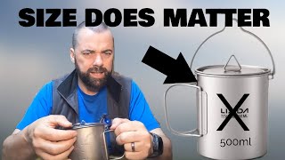 Is This Sized WRONG? Lixada Titanium 750ml Pot