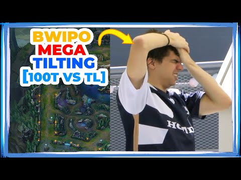 TL Bwipo Mega TILTED During TL vs 100T