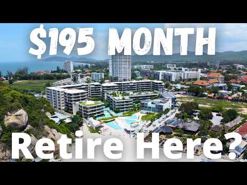 $195 Month Hua Hin Thailand Beachfront vs Budget Bliss Condo + Grocery Prices Markets Hotels & more!