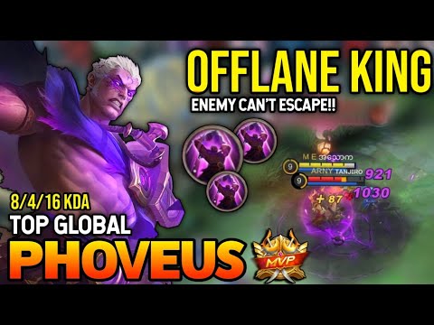 PHOVEUS BEST BUILD 2022 | TOP GLOBAL PHOVEUS GAMEPLAY | MOBILE LEGENDS✓