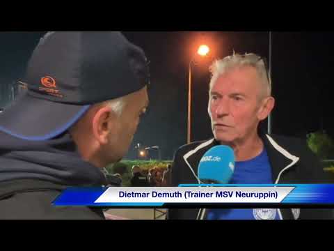 Fußball Brandenburgliga: MSV Neuruppin führt die Tabelle nach 3:1 gegen Altlüdersdorf an