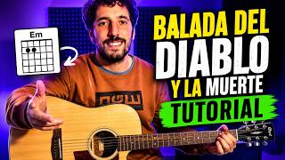 Aprende a tocar BALADA DEL DIABLO Y LA MUERTE La Renga Tutorial facil en guitarra por NachoAste