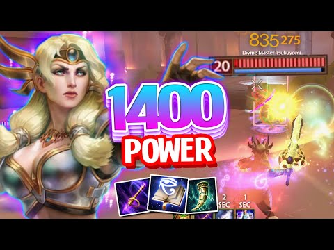 Freya With 1400 POWER IS INSANE IN SMITE!