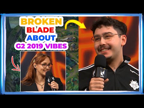 G2 BrokenBlade About G2 2019 VIBES With New Roster 🤔