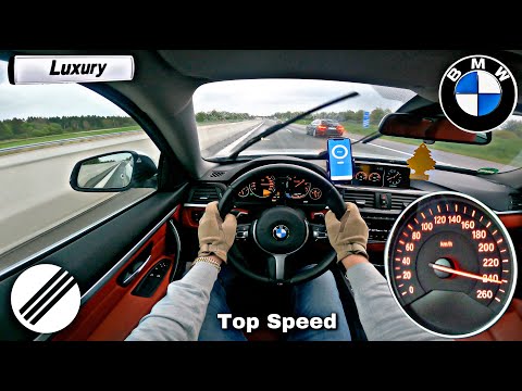 BMW F32 420i XDrive *LUXURY* TOP SPEED DRIVE AUF DEUTSCHER AUTOBAHN 🏎