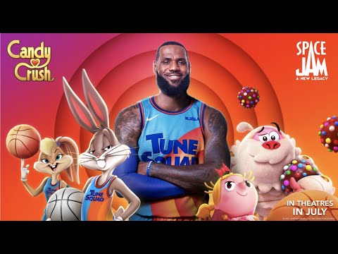 Space Jam: A New Legacy (TV Spot 'Candy Crush Takeover Event')