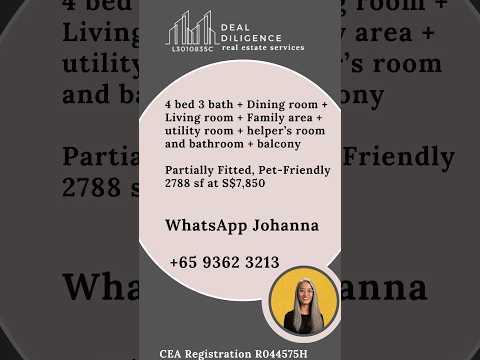 The Cairnhill, 4 Cairnhill Rise, 4 Bedrooms, 2,788 sqft, Condominium For Rent, by Johanna Tay, 500206072 - PropertyGuru.com.sg