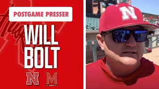 Head coach Will Bolt talks series win over Maryland I Nebraska Baseball I HuskerOnline I GBR