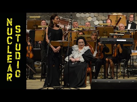 Montserrat Caballé with Montserrat Marti & Jordi Galan - Live in Sofia  10.10.2016